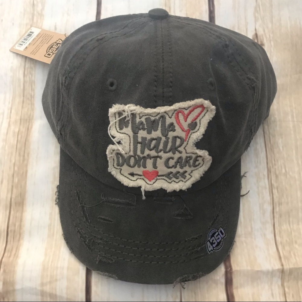 Mom Hair Trucker Cap NWT